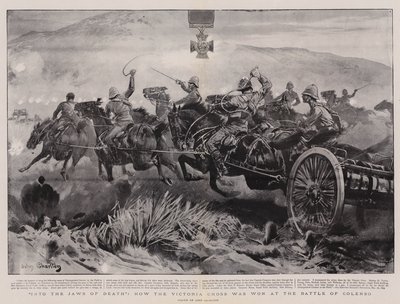 In de Kaken van de Dood, hoe het Victoria Cross werd gewonnen bij de Slag om Colenso door John Charlton